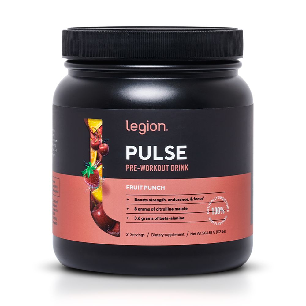 Legion Athletics Pulse PreWorkout Drink Labdoor