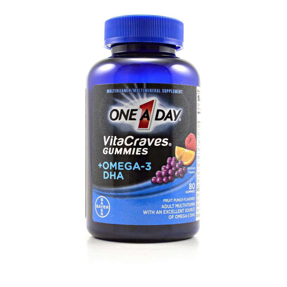 One A Day VitaCraves Gummies with Omega-3 and DHA Review