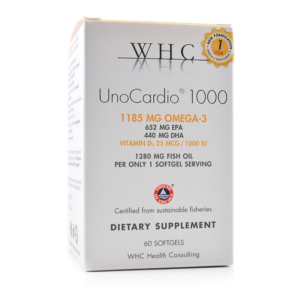 WHC UnoCardio Review | UnoCardio 1000 + Vitamin D 1000