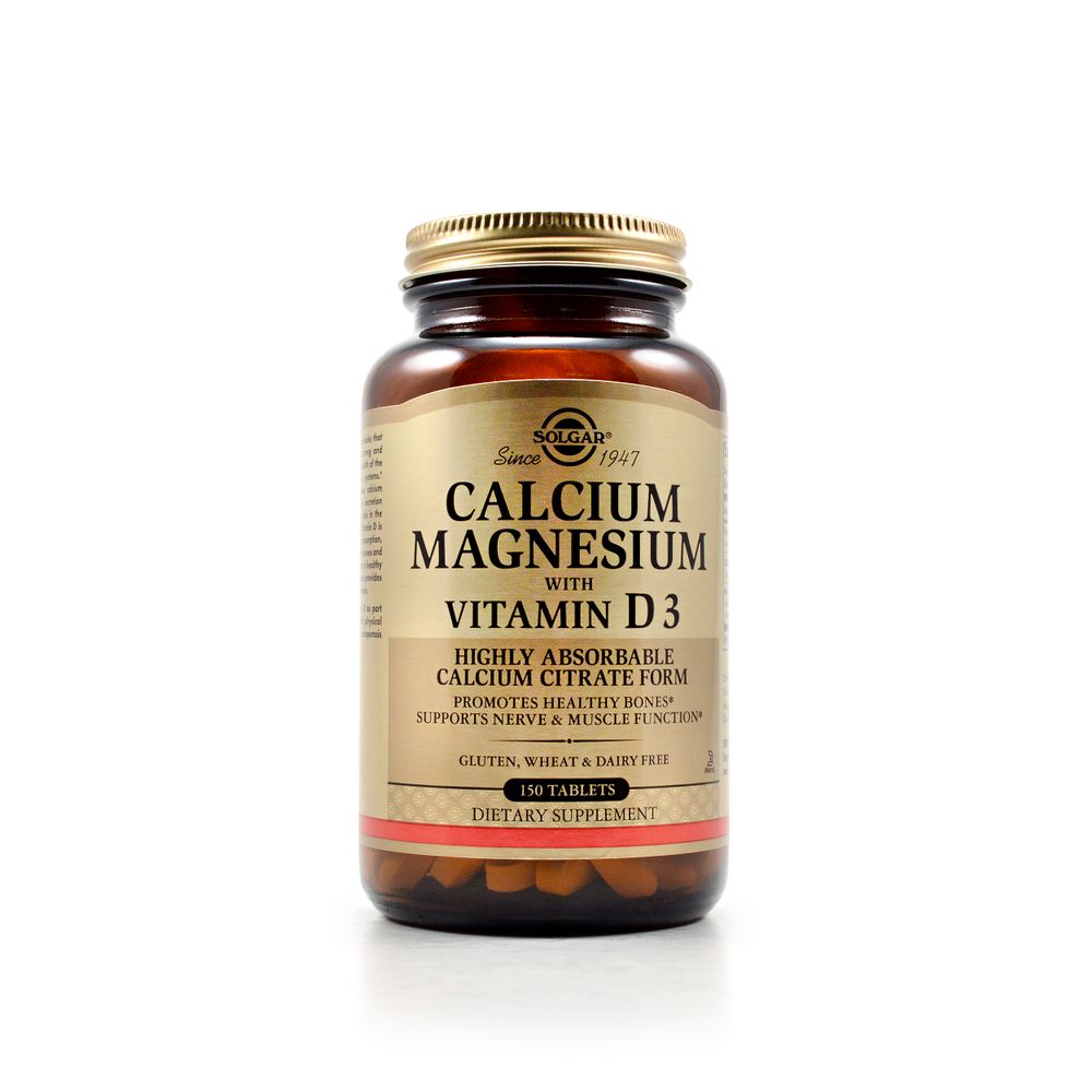 Solgar Calcium Magnesium With Vitamin D3 Review 5517