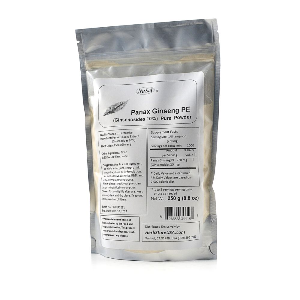 NuSci Panax Ginseng Review